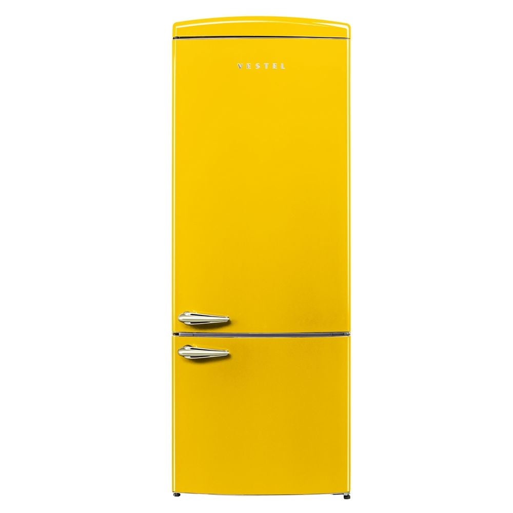 Vestel RETRO NFK52111 Sarı  No-Frost Buzdolabı