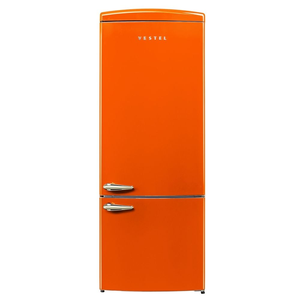 Vestel RETRO NFK52111 Turuncu  No-Frost Buzdolabı