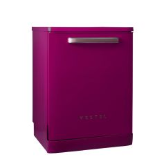 VESTEL BM 5001 Retro Pembe Bulaşık Makinesi
