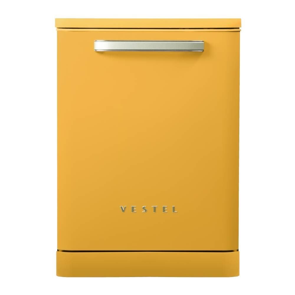 VESTEL BM 5001 Retro Sarı Bulaşık Makinesi