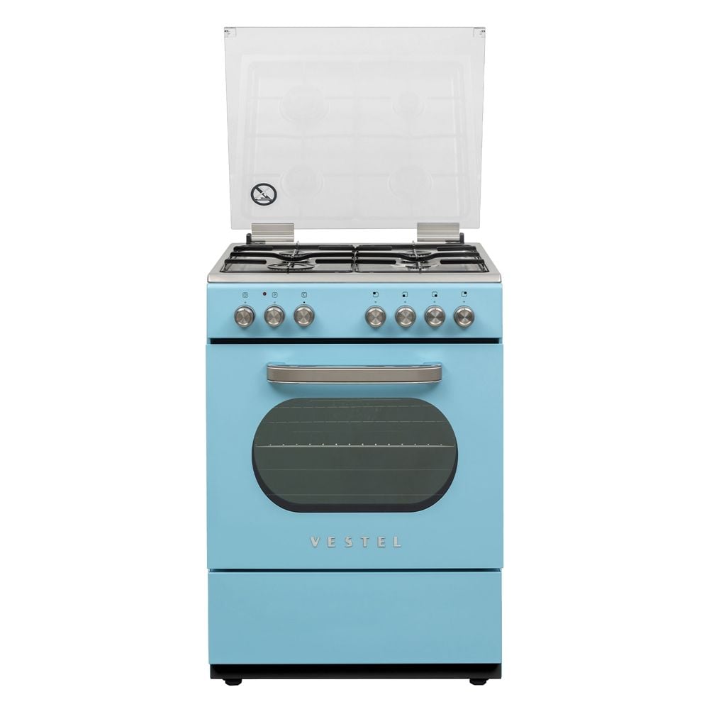 VESTEL SF 8400 DG Retro Düş Mavisi Solo Fırın