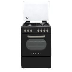 VESTEL SF 8400 DG Retro Siyah Solo Fırın