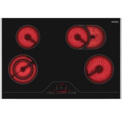 Vestel AO-78370 S 78 cm 4 Gözü Elektrikli Ankastre Ocak