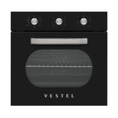 Vestel AF-6682 Retro Siyah 70 Lt A Enerji Sınıfı Ankastre Fırın
