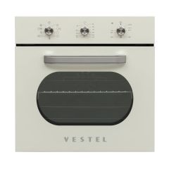 Vestel AF-6682 Retro Bej 70 Lt A Enerji Sınıfı Ankastre Fırın