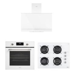 Eğik Beyaz Hamur Şefi Set