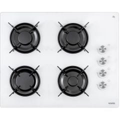 VESTEL Eğik Beyaz Buharlı Set