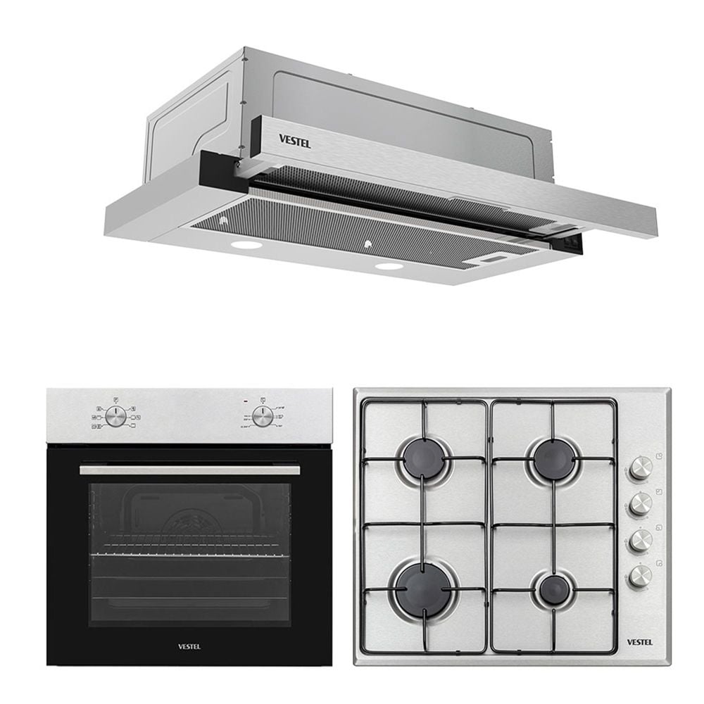 Vestel Aspiratörlü Ankastre Set