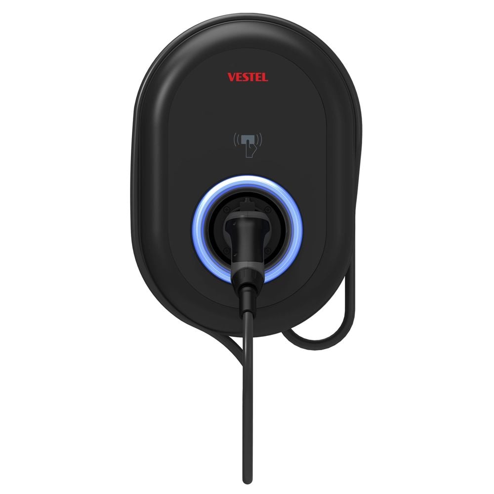 Vestel Elektrikli Araç Şarj İstasyonu EVC04 22kW Kablolu