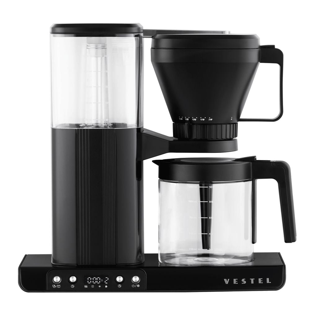 Vestel Brew 50 Retro Siyah Filtre Kahve Makinesi