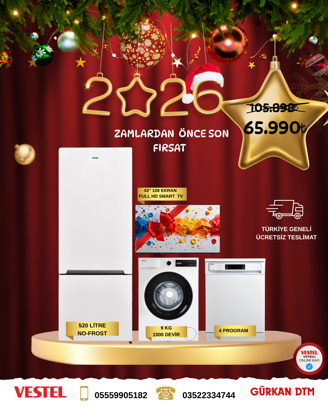 VESTEL ARALIK AYI ZAMLARDAN ÖNCE SON FIRSAT 4