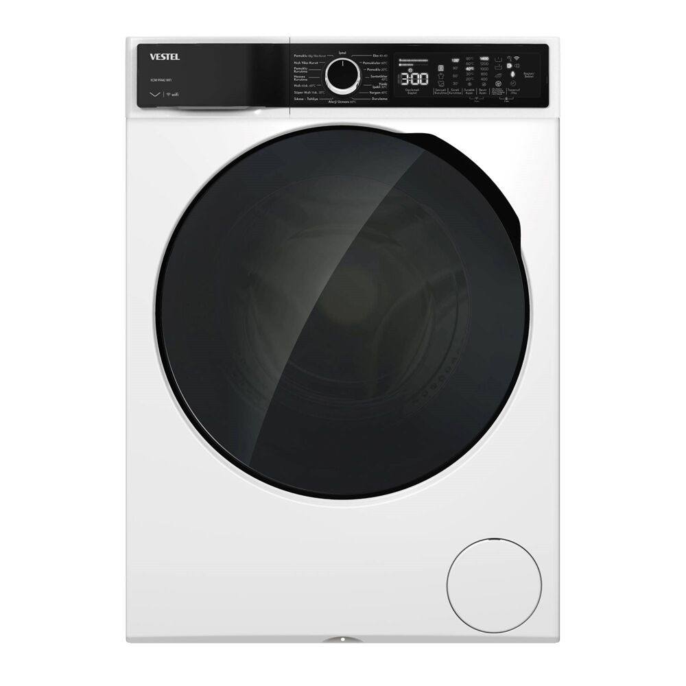 Vestel KCMI 99442 WIFI 9 Kg 1400 Devir Kurutmalı Çamaşır Makinesi