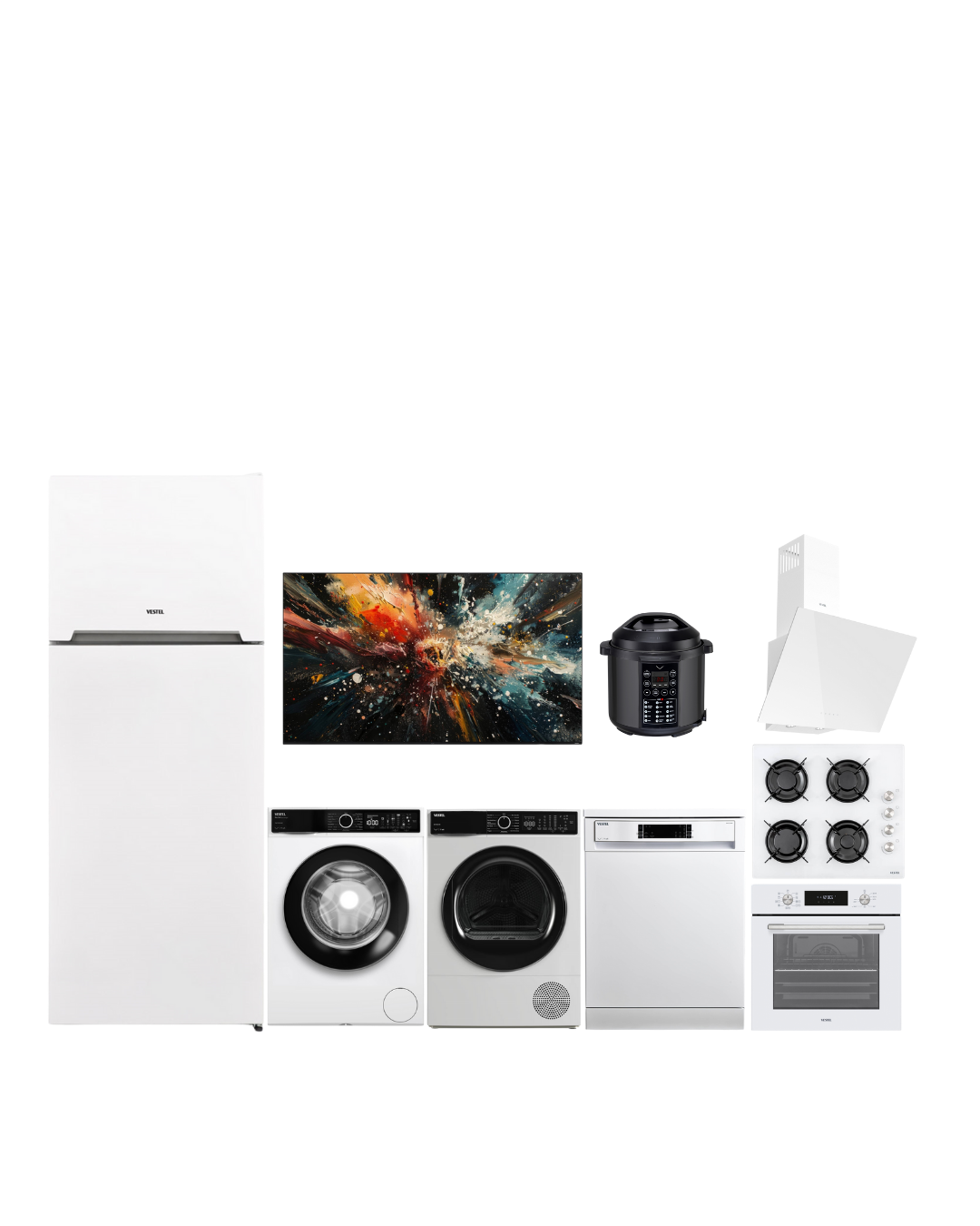 ŞUBAT AYI BEYAZ EŞYA SETİ 3