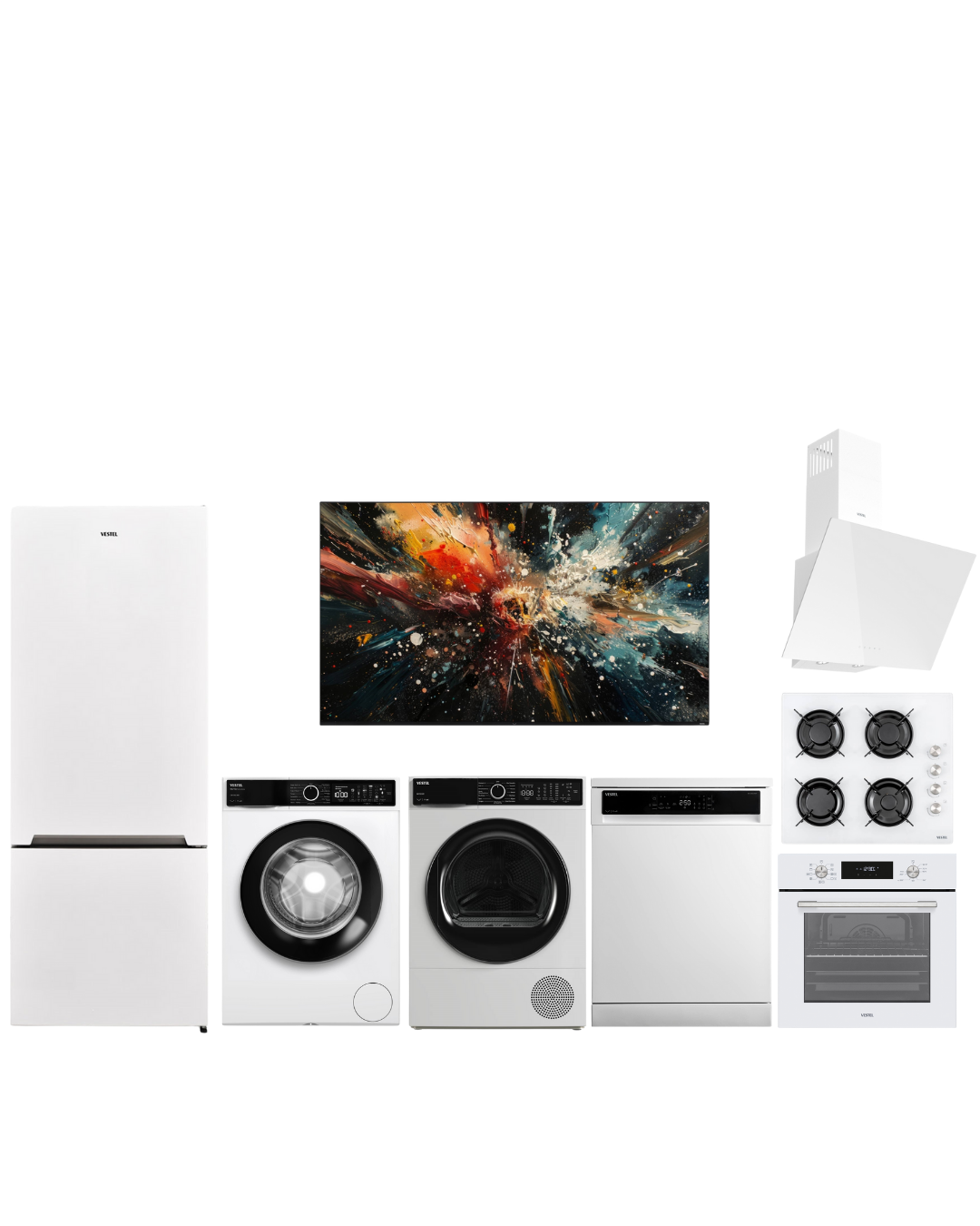 ŞUBAT AYI BEYAZ EŞYA SETİ 4