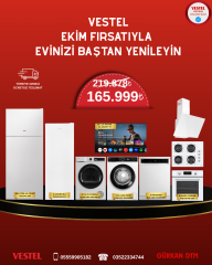 VESTEL EKİM AYI FIRSATLARI İLE EVİNİZİ BAŞTAN YENİLEYİN FIRSAT 2